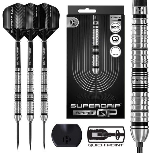 Harrows - Supergrip QP Tapered 90% Tungsten Quick Point Darts