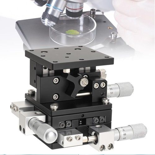 CHENNTAI 3 Axis XYZ Manual Linear Stage, Trimming Bearing Tuning Platform...