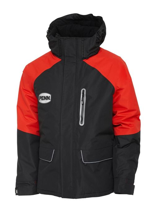 Penn Fierce Thermo Suit MENS XXXL Fiery Red Black Waterproof Jacket & Waders 3XL — image 2