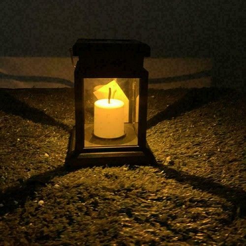 3Pcs Solar Powered LED Lantern Lights Waterproof Lamp Hanging Outdoor Garden UK