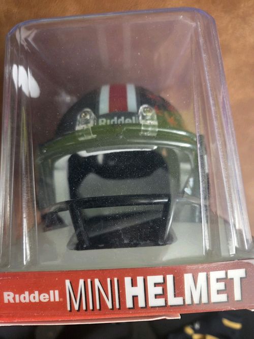 Nick Bosa Signed COA Beckett Collegiete Ohio State Buckeyes Mini Helmet — image 4