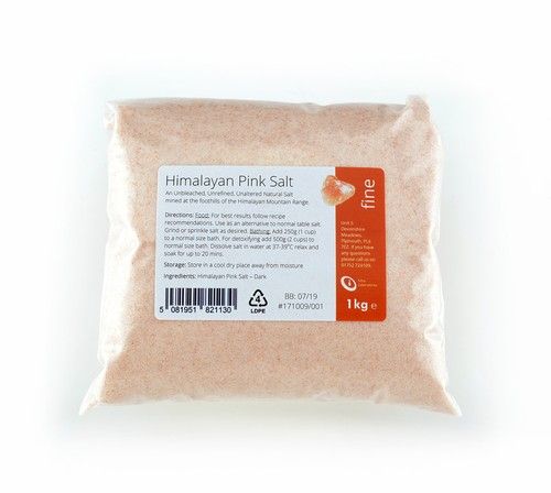 Himalayan Pink Salt - Pure & Naturally Organic Food Grade Fine, Coarse or Chunks
