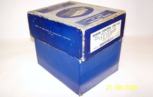 VERY GOOD 1955 MECCANO A3 POWER CONTROL UNIT BOXED FOR HORNBY DUBLO MODEL TRAINS — image 19