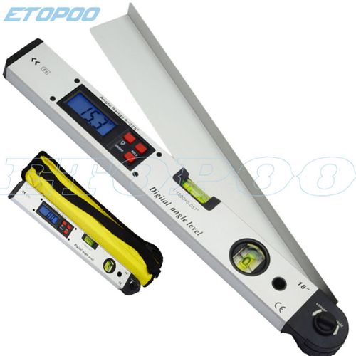0-225° Digital Angle Finder Ruler Aluminum Measuring Gauge Backlit Protractor — image 4