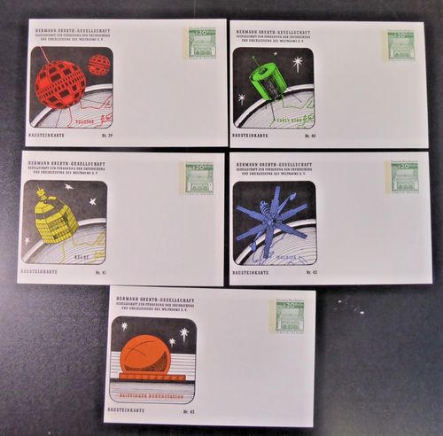 Space travel/rocket mail, collection with 73 documents and various Vignettes, ex "Winner" — image 4