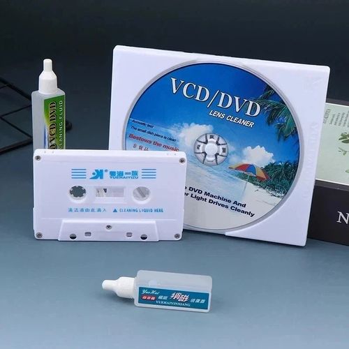 DVD/VCD Head Dirt Cleaner Restore Kit Disc Lens Laser +Cleaning fluid 1 Set — image 4