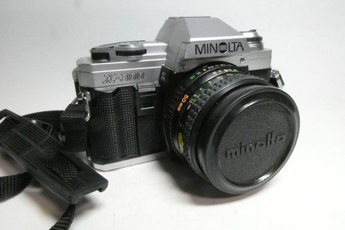 Minolta X-300 Classic Auto Manual SLR Camera & MD Rokkor 50mm f1.7 Minolta Lens