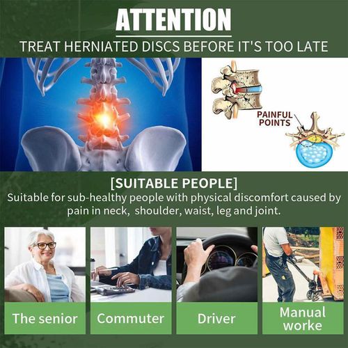 Lumbar Spine Gel Cold Compress Herbal 20g Pain Relief Back Support Natural UK — image 10