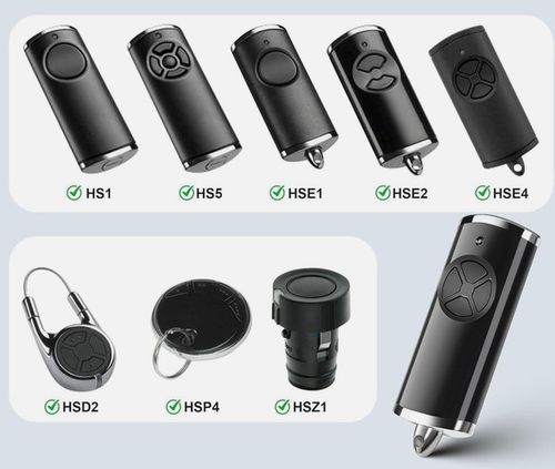HORMANN GARAGE DOOR REMOTE CONTROL KEY FOB OPENER 868MHZ BS BISECUR HAND SET NEW — image 2