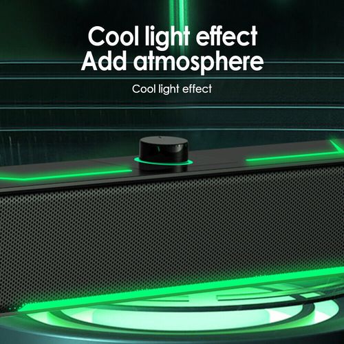 LED Wired Sound Bar Stereo Gaming Speakers USB For TV Computer PC Tablets Laptop — image 12