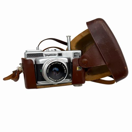 Voigtlander Vitessa T 35mm Camera w/ 50mm 2.8 Lens w/ Leather Case — image 7