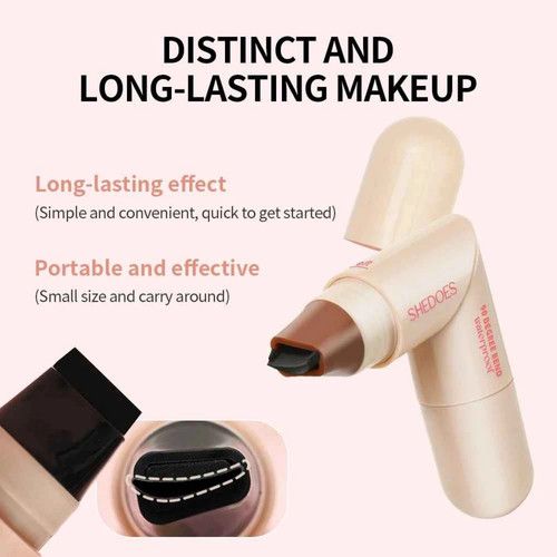 Double-ended Eye Liner Stamp Winged Eye End Stamp Waterproof Stencil Portable