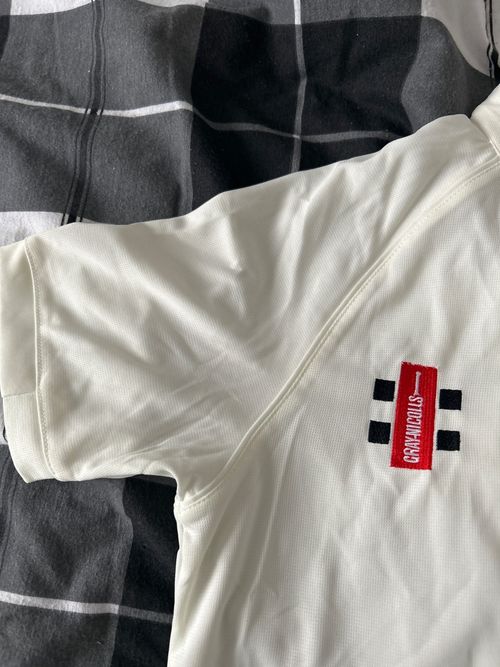 gray-nicolls cricket playing shirt (size extra small) — image 3