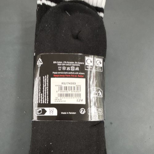 The BOSS Collection Men's Logo Crew Socks 3 Pack Black/White EU 43-46 — image 2