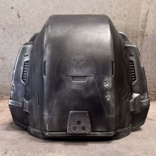 Doom Slayer OG Cosplay Helmet Full Size 1:1 Gaming Man Cave Retro Sci Fi Eternal — image 4