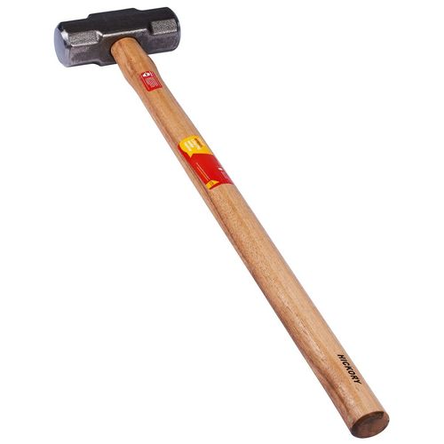 SLEDGE HAMMER 3.2KG 7lb LUMP WITH HICKORY SHAFT HANDLE A1900 — image 3