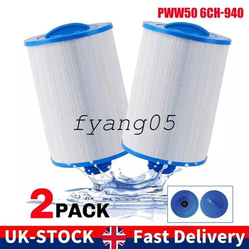 2-6X Compatible Filter PWW50 SPA Hot Tub Filters 6CH-940 Superior Spas Pool UK
