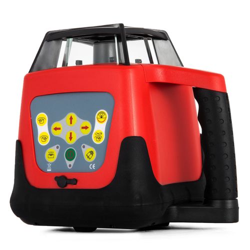 Rotary Rotating Laser Level Green/Red Self Leveling 3D 360° 500M Tripod 5m Staff — image 3