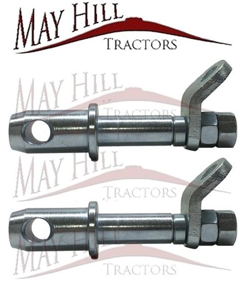 PAIR of Massey Ferguson TE20 FE35 35 135 Tractor Stabiliser Pin (lift arm end)