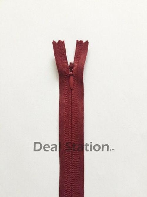 Invisible Nylon Zip Zips Zipper Concealed Closed End Sewing Inch 20cm up to 65cm