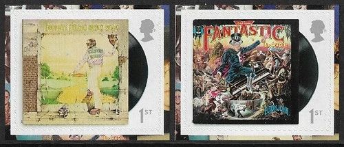 GB 2019 Stamps SG4262-4263 Elton John Issue Self-Adhesive. MNH.
