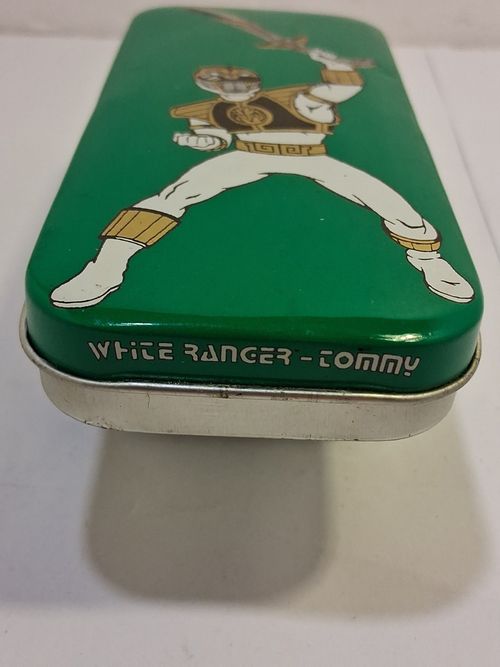 ☆Vintage☆ Mighty Morphin Power Rangers White Ranger Watch Tommy Oliver Saban... — image 16