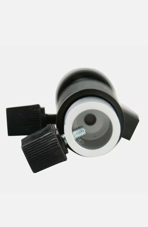 2 X D Type Flash Hot Shoe Umbrella Holder Swivel 1/4"Screw Bracket Mount Light  — image 6
