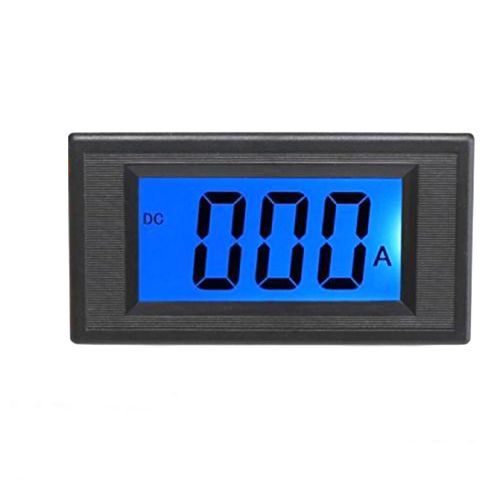 Blue LCD Digital AMP Current Panel Meter Ammeter DC 500A & Shunt — image 1