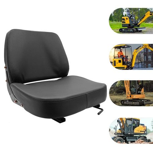 Universal Waterproof Seat Tractor Dumper Forklift Mower Digger Seat Adjustable