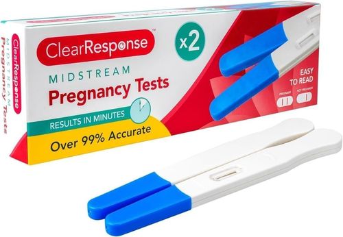 Early Detection Pregnancy Test Kit 2 Pack Midstream Digital Style Fast Result — image 1