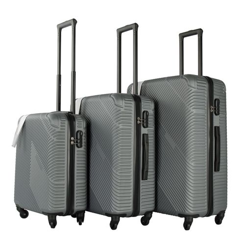 Neo Luggage Suitcase Set 3 Piece Hard Shell ABS Expandable Handle Inbuilt Lock — image 6
