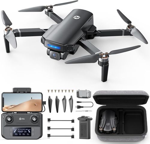 Holy Stone HS360S GPS Drone with 4K Camera for 14.1 x 9.4 x 5.6 cm, Black — image 1