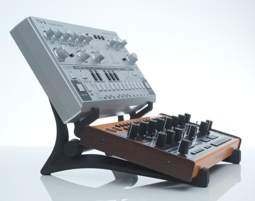 Dextend 2 Tier Performance Stand for Behringer TD3 RD6 Crave Spice Grind Edge — image 4