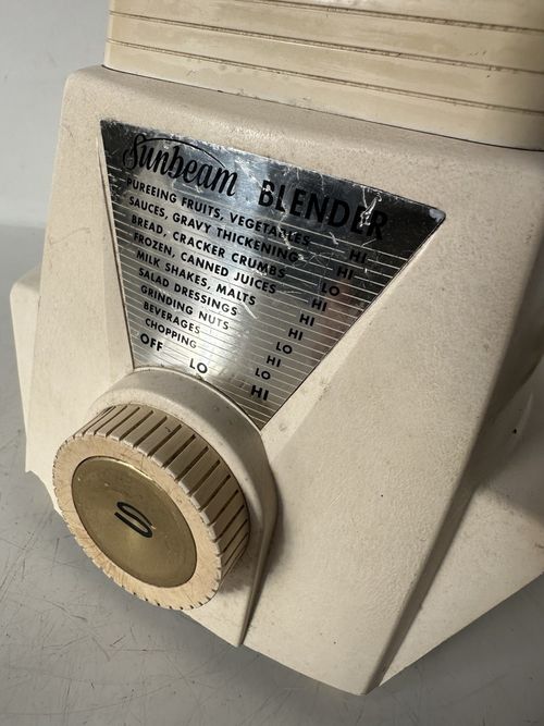 Vintage Sunbeam Blender - Powerful two speed Motor - See video — image 7