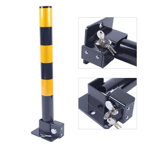 Heavy Duty Car Parking Bollard Lockable Garage Driveway Security Post Barrier UK — image 2