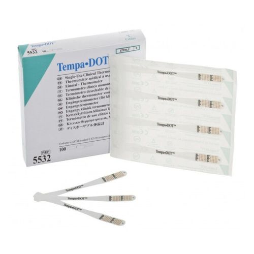Tempa Dot Single-Use Disposable Sterile Thermometer  REF 5532 Pack of 100 — image 4