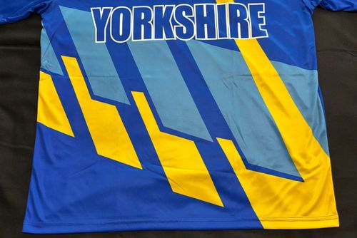 Yorkshire County Cricket Club 1996 Retro Blue Shirt – Replica Polo by 92 Sports — image 7