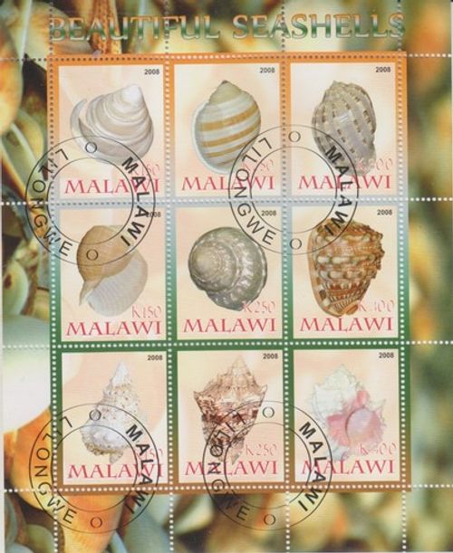 Shells Malawi Stamped 1651