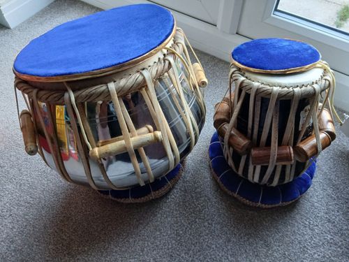 Professional Tabla 2-Piece Set includes bag and hammer. — image 2