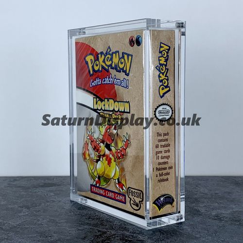 WOTC Era Pokemon Theme Deck Acrylic Case (Single Deck) UV Resistant | Magnetic — image 1