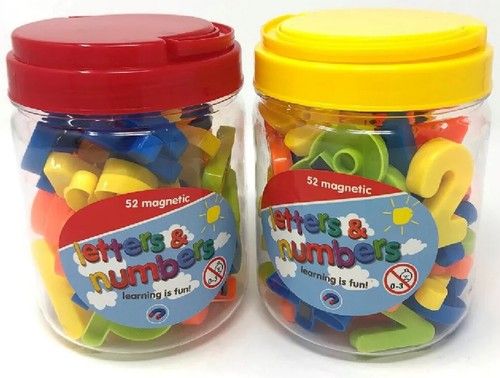 Early Learning Fridge Magnetic Letters Numbers for Kids Fridge Magnets
