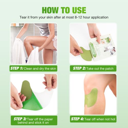 12-300x Wormwood Pain Relief Patches Heat Plaster Back Knee Muscles Arthritis UK — image 11