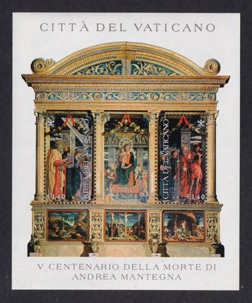 VATICAN CITY 2006 Andrea Mantegna Miniature Sheet SG MS1473 MNH/** (CV £12)