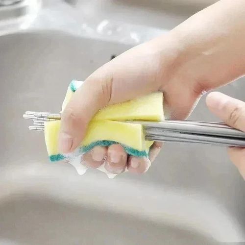 30 Pack Kitchen Cleaning Sponges Scourers Washing Up Non-Scratch for Dish Pad — image 3