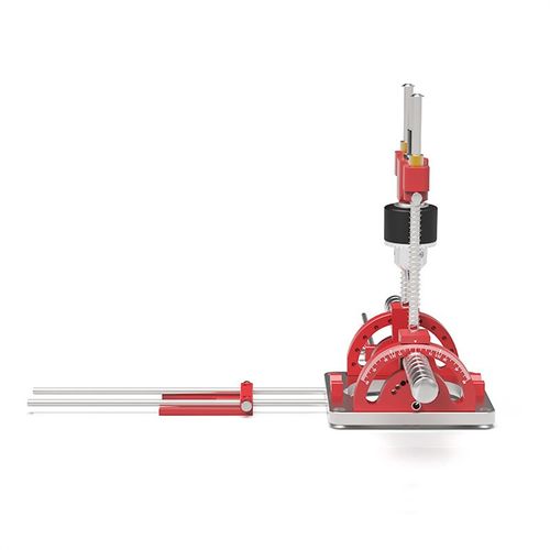 Multi-Angle Drill Guide w/Handles Hole Punch Locator Adjustable Drilling Height  — image 9