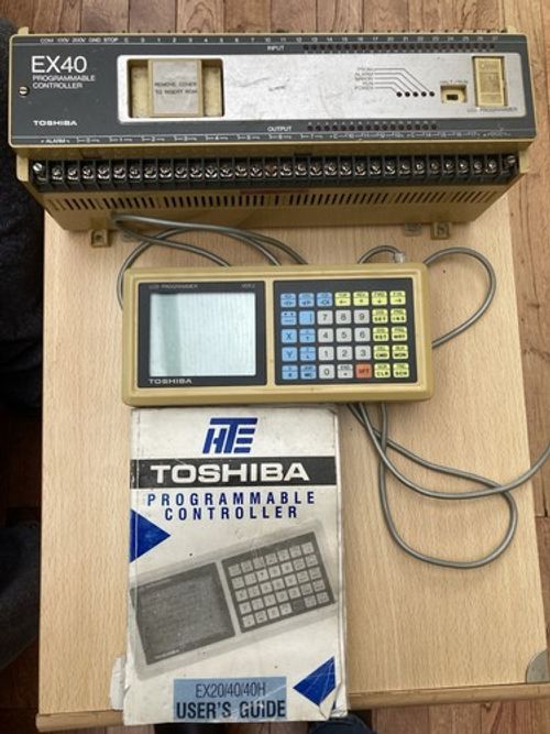 Toshiba EX40 Programmable Controller With Rare Manual As Seen Photos £80