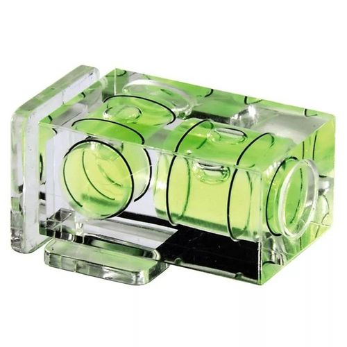 Camera Flash Hot Shoe Spirit Level Double 2 Axis Bubble Mount SLR/DSLR -UK STOCK — image 3