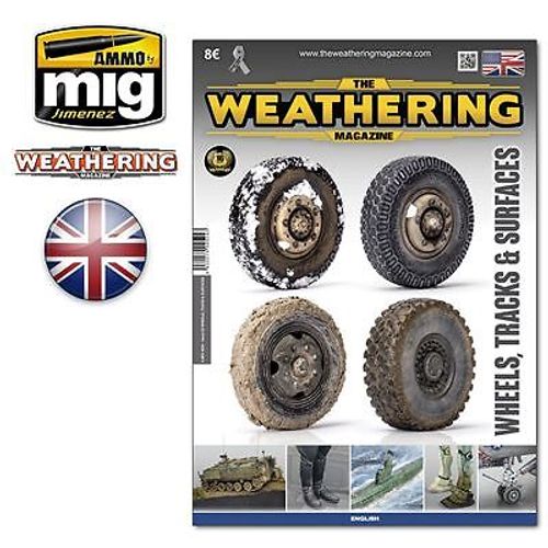 Ammo by Mig Mig4524 Weathering Magazine Issue 25 - Wheels, Tracks & Surfaces