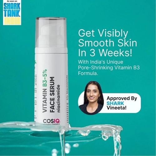 Cos-IQ B3-5% Niacinamide Face Serum for Clear Glowing Skin 30ml — image 3