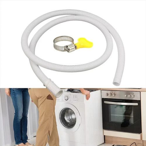 Portable Hose for Air Conditioner Drain/Washing Machine Water Inlet 1m Length